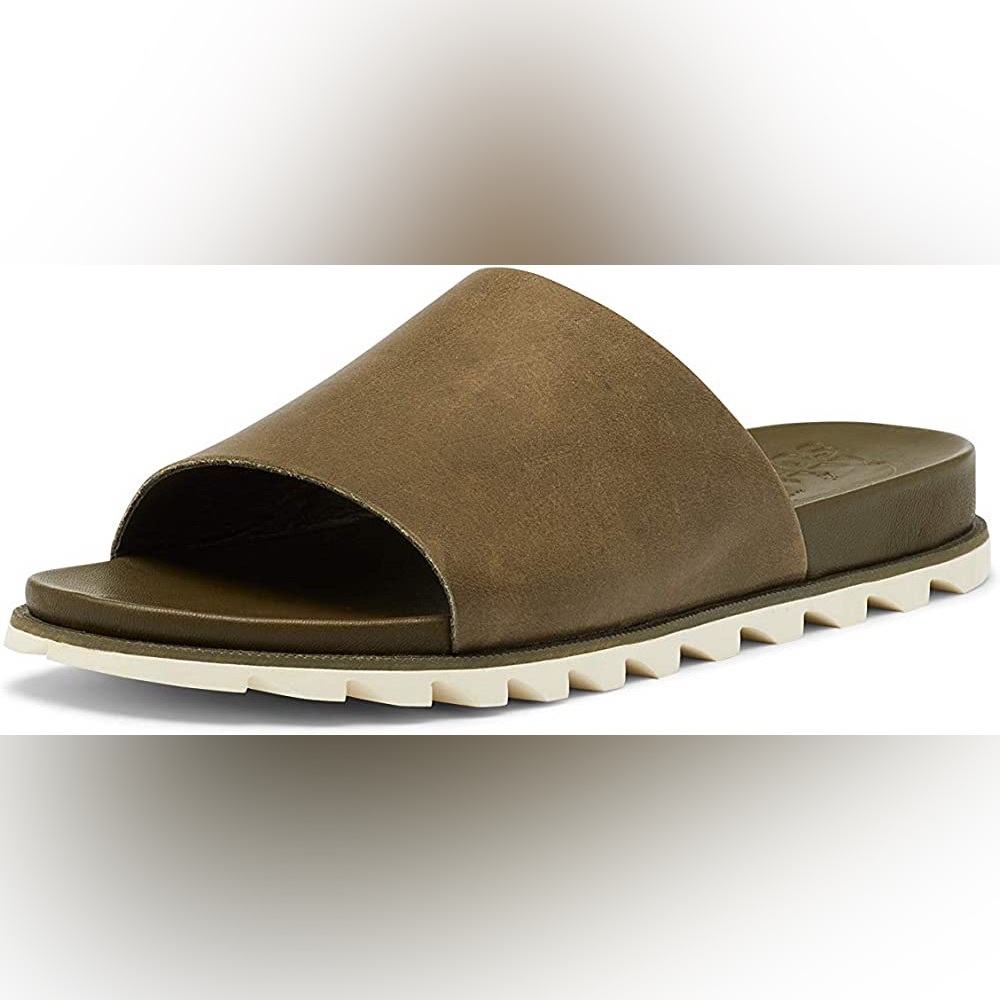 SOREL Roaming Decon slide Sandals hunter green size 8 - Picture 3 of 5
